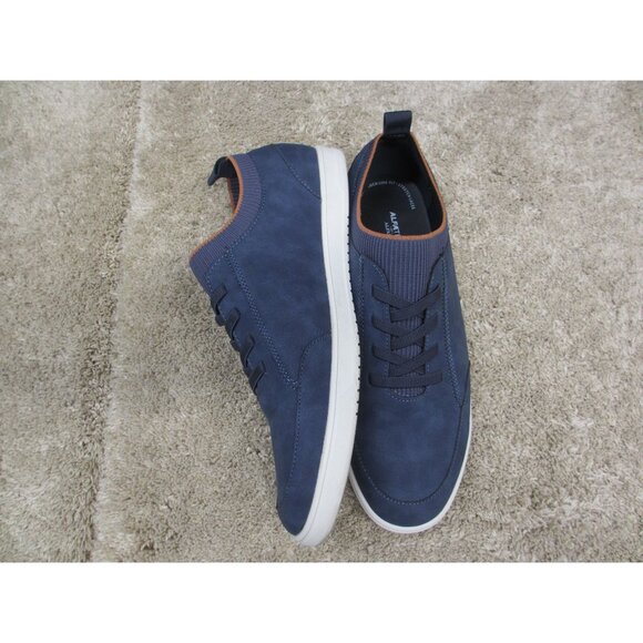 ALFATECH BY ALFANI BLUE SUEDE TENNIS SHOES SIZE 12 EXCELLENT CONDITION - Picture 2 of 7